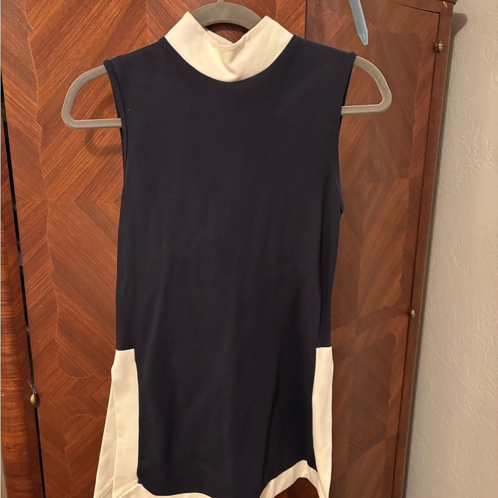 STAUD Nautical Top and Biker Short Set